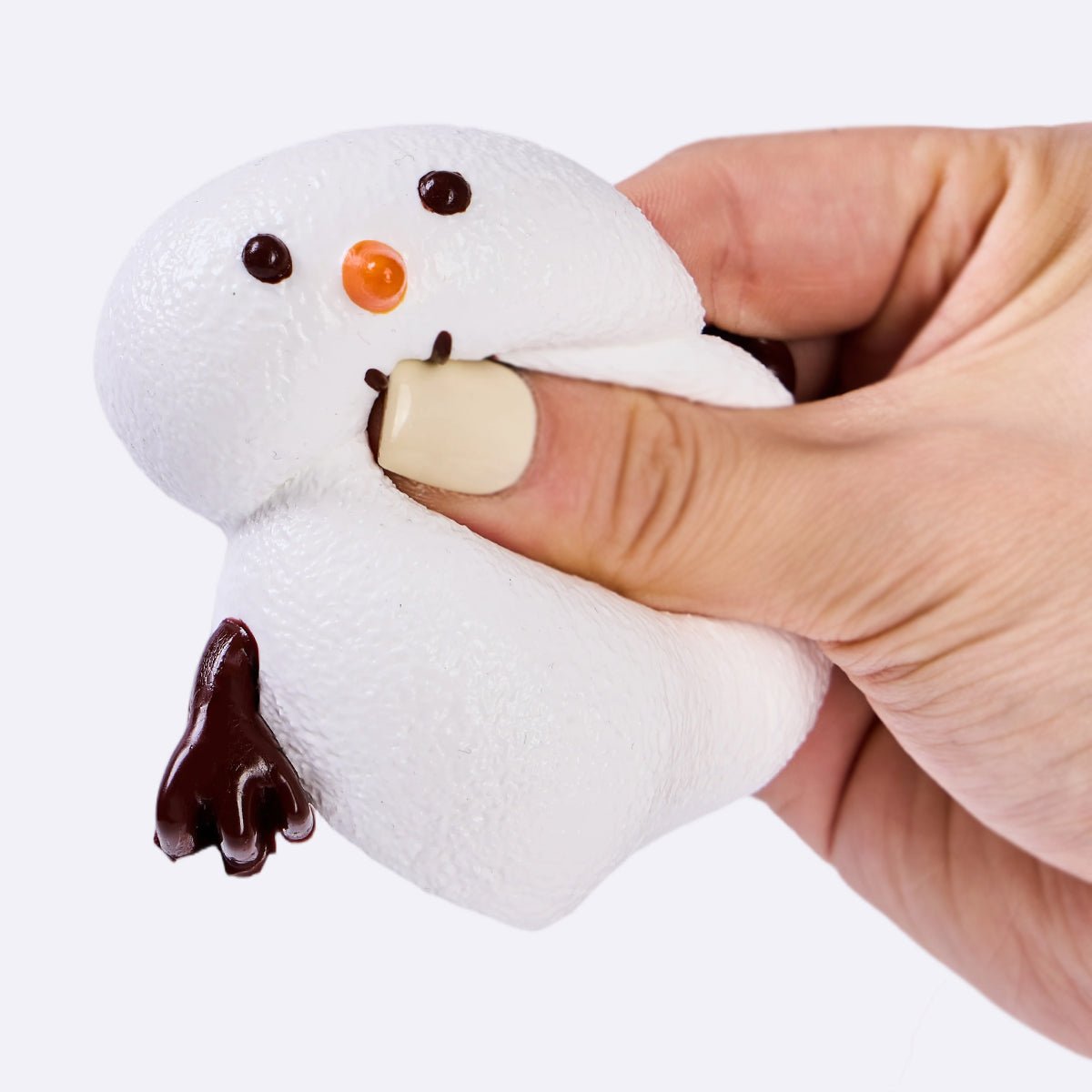 Smiling Snowman Taba Squishy - Image 3