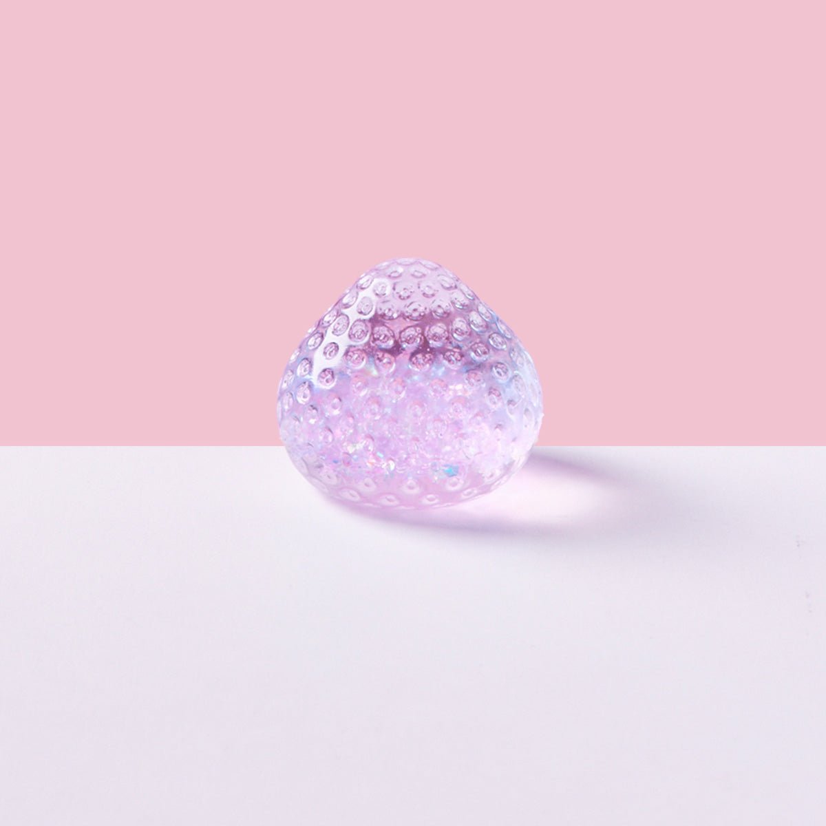 Blingbling Purple Little Strawberry Taba Squishy