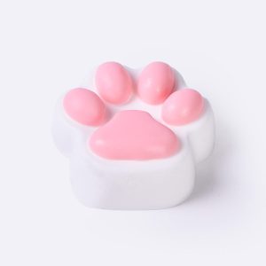 45g White-pink Paw Taba Squishy