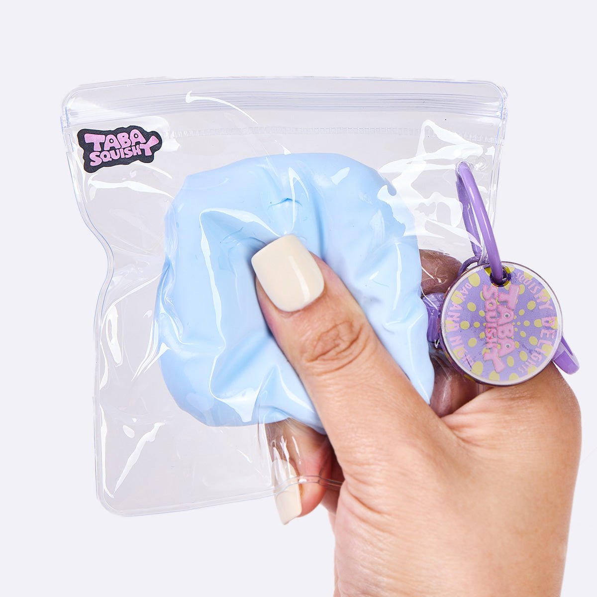 Blue Ice Cube Taba Squishy - Cream Like - Image 5