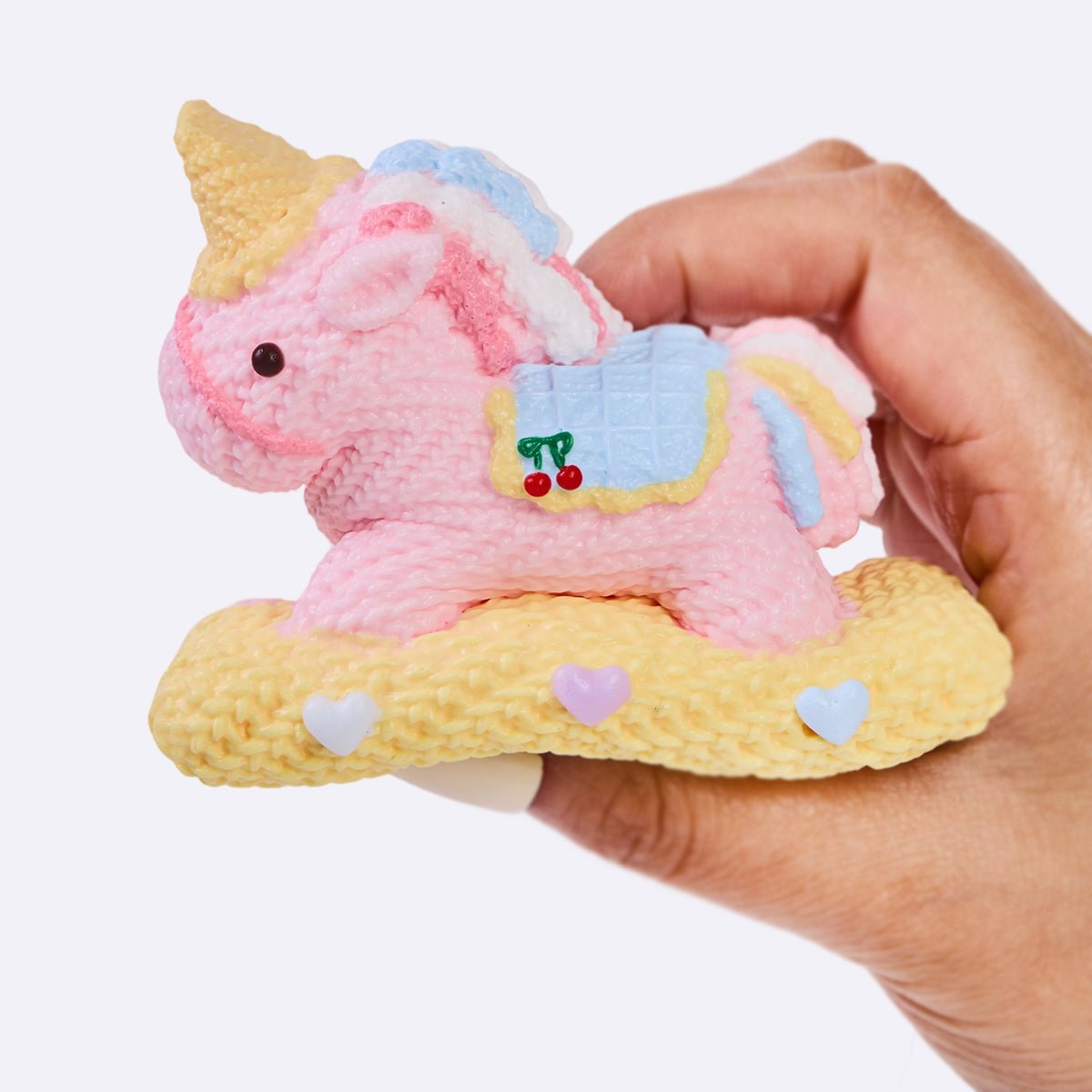 Knitted Unicorn Taba Squishy - Image 6