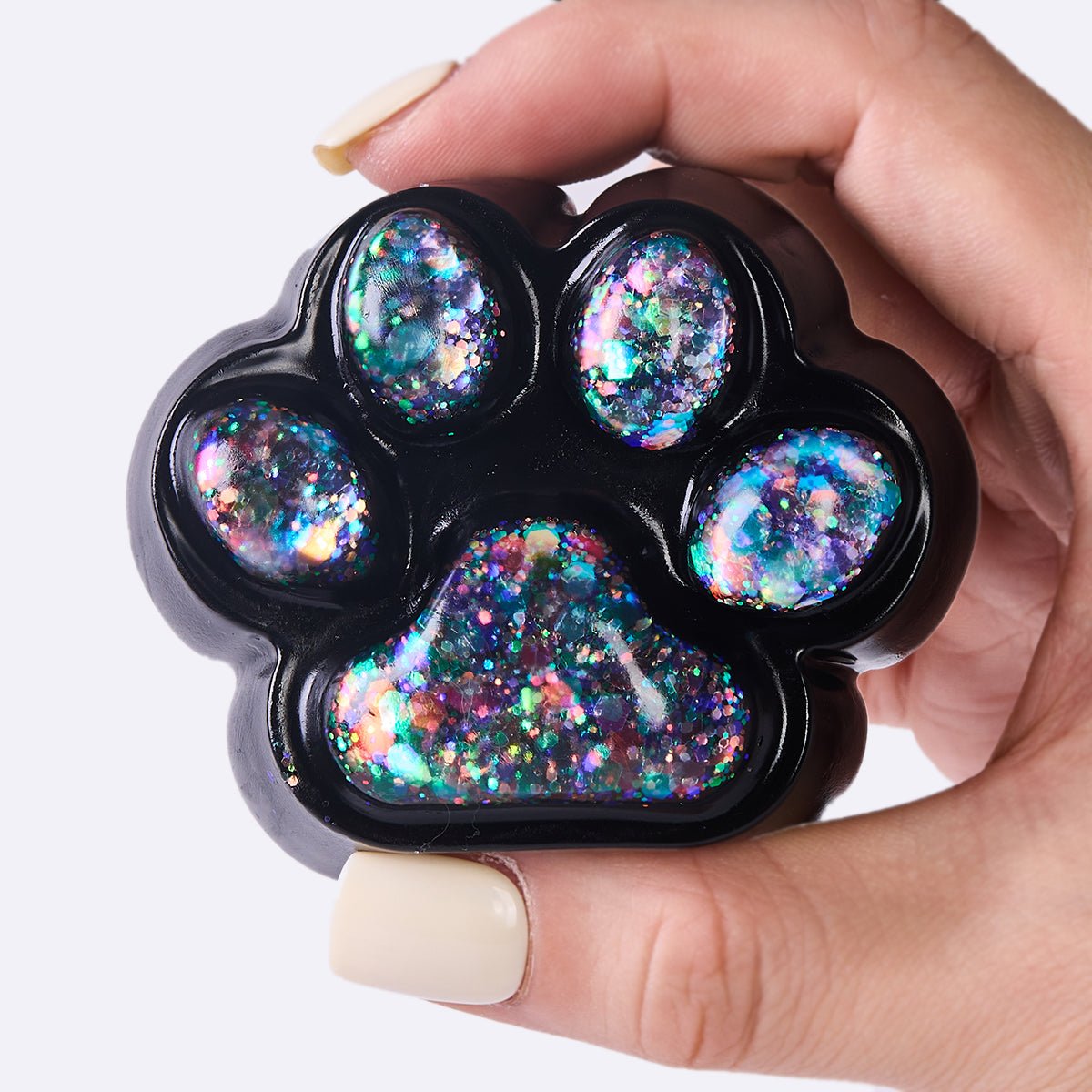 100g Black-bling Paw Taba Squishy - Image 3
