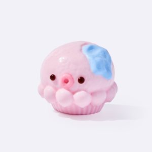 Pink Octopus Cupcake
