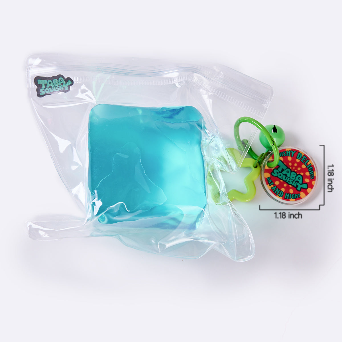 Crystal-blue Ice Cube Taba Squishy - Image 6