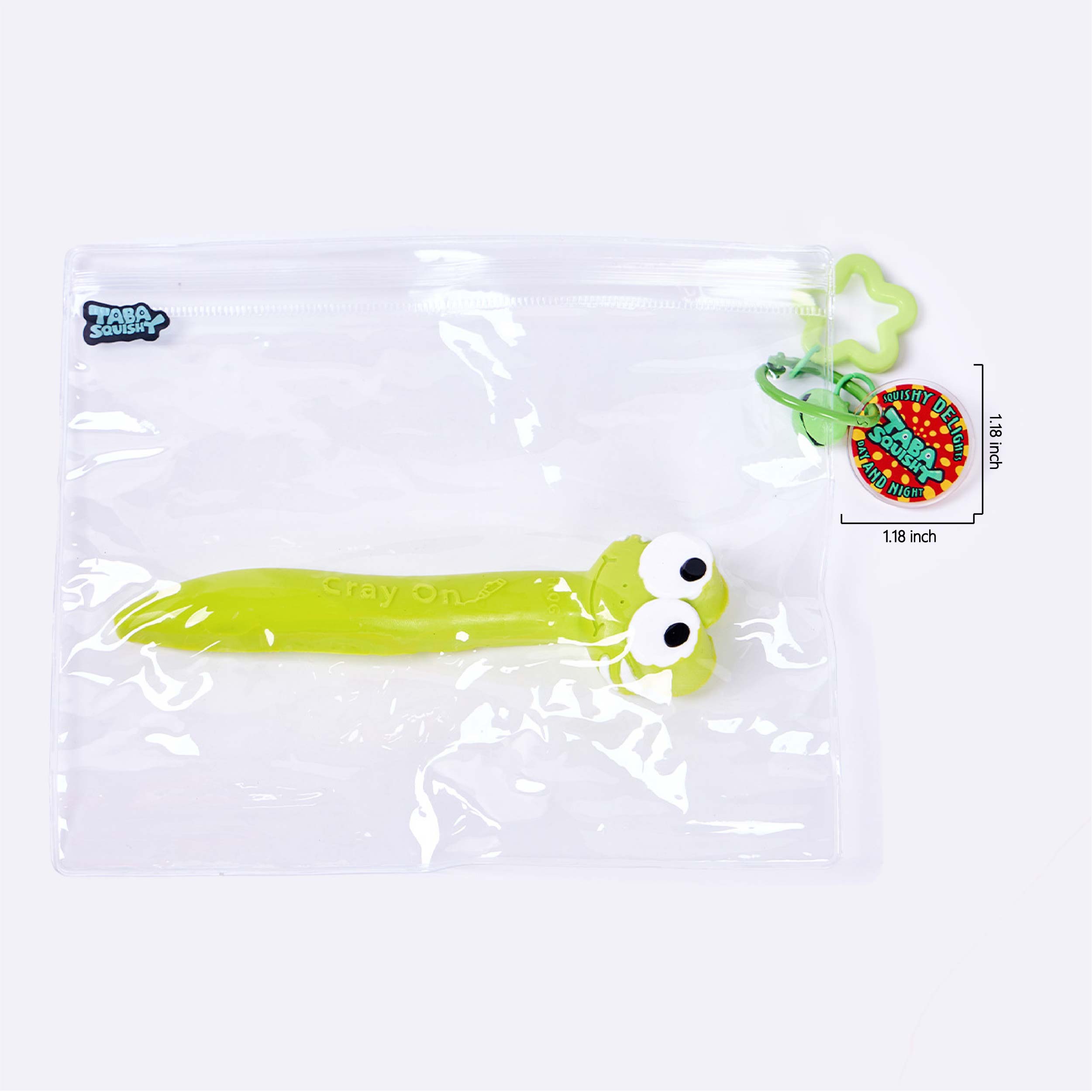 Green Crayon Taba Squishy - Image 6