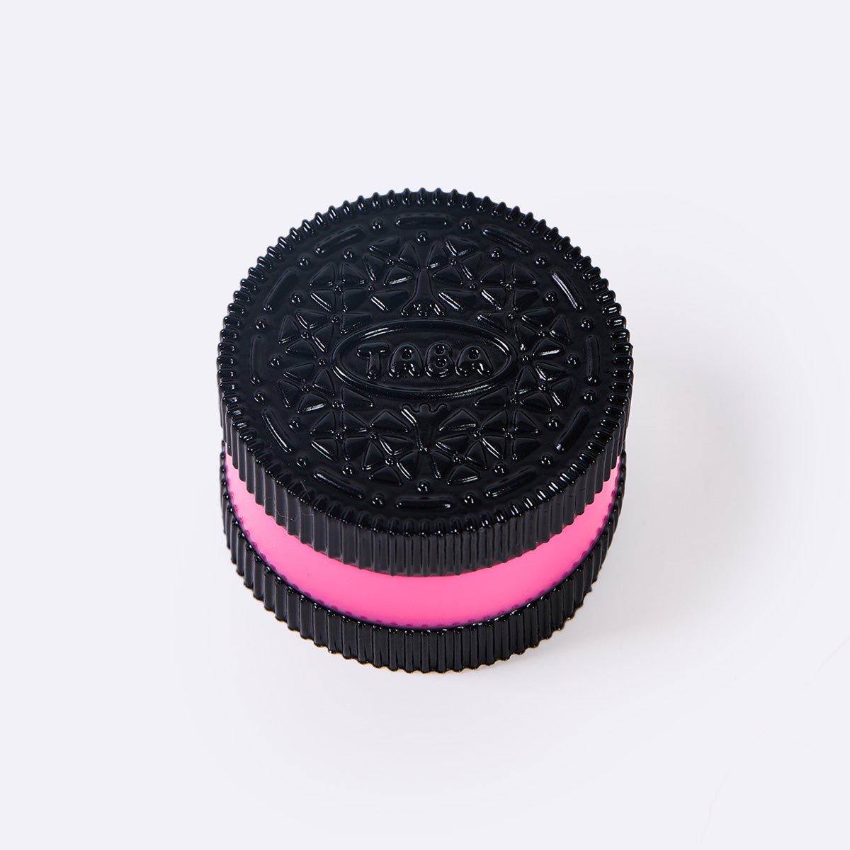60g Black-fuchsia Sandwich Cookie Taba Squishy