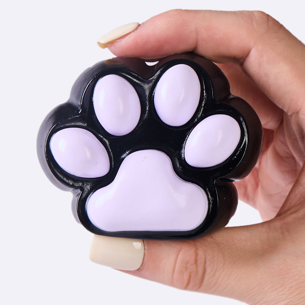 100g Black-purple Paw Taba Squishy - Image 3