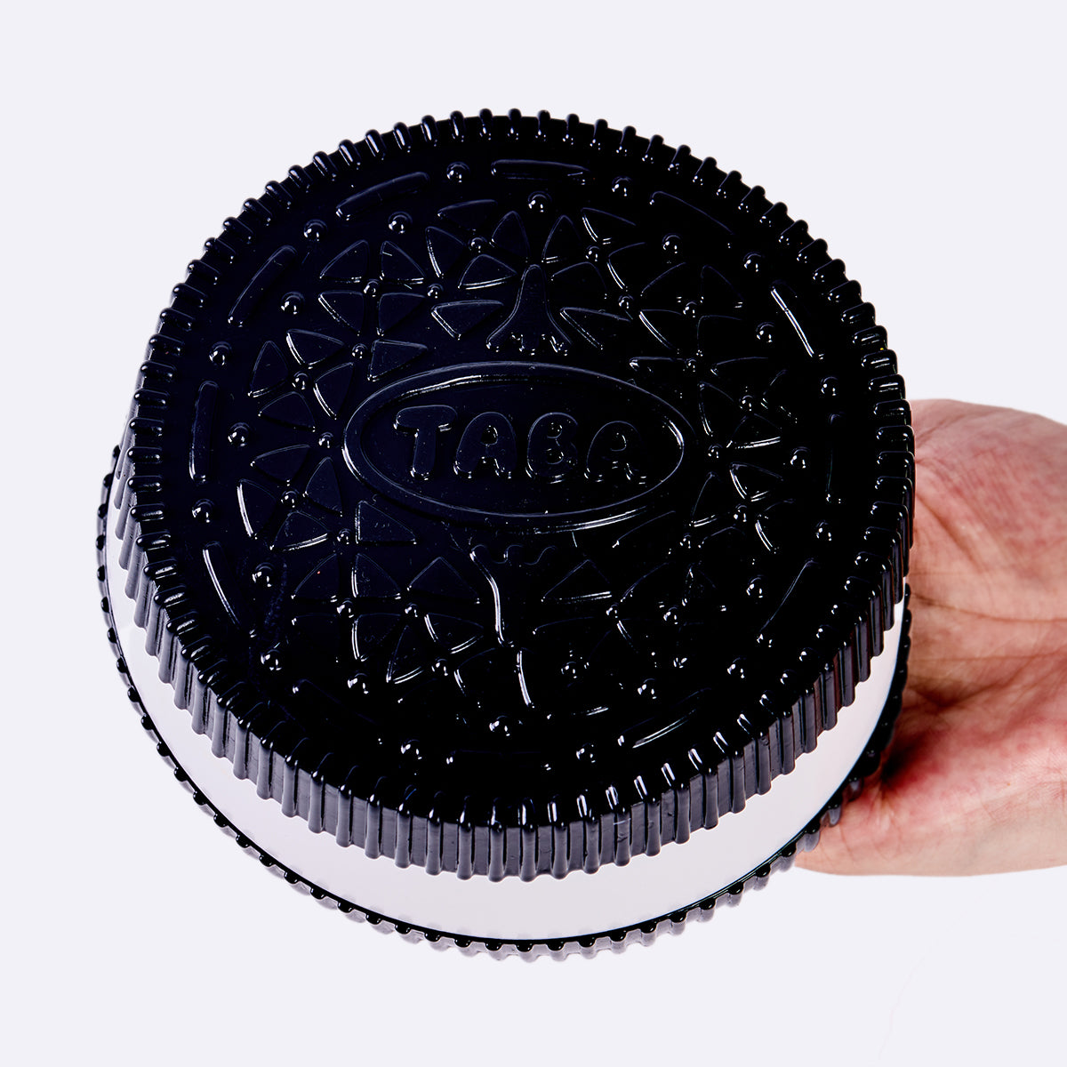 Jumbo Black-white Sandwich Cookie Taba Squishy - Image 4