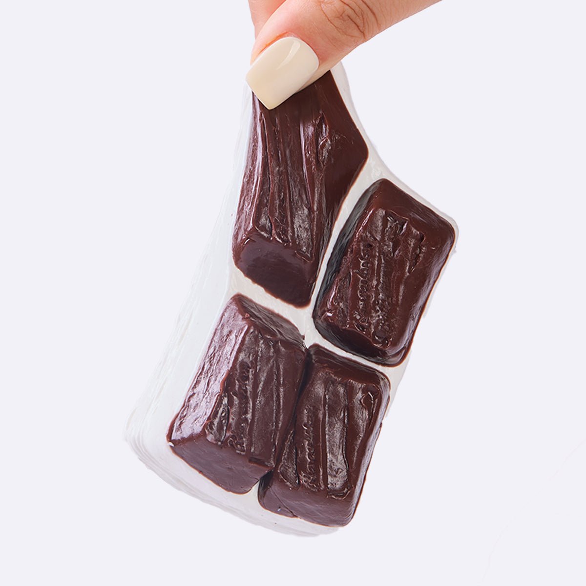 White-Choco Chocolate Taba Squishy - Image 4