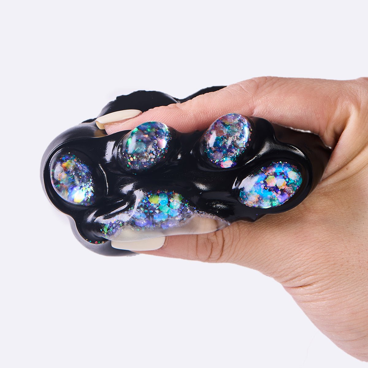100g Black-bling Paw Taba Squishy - Image 2