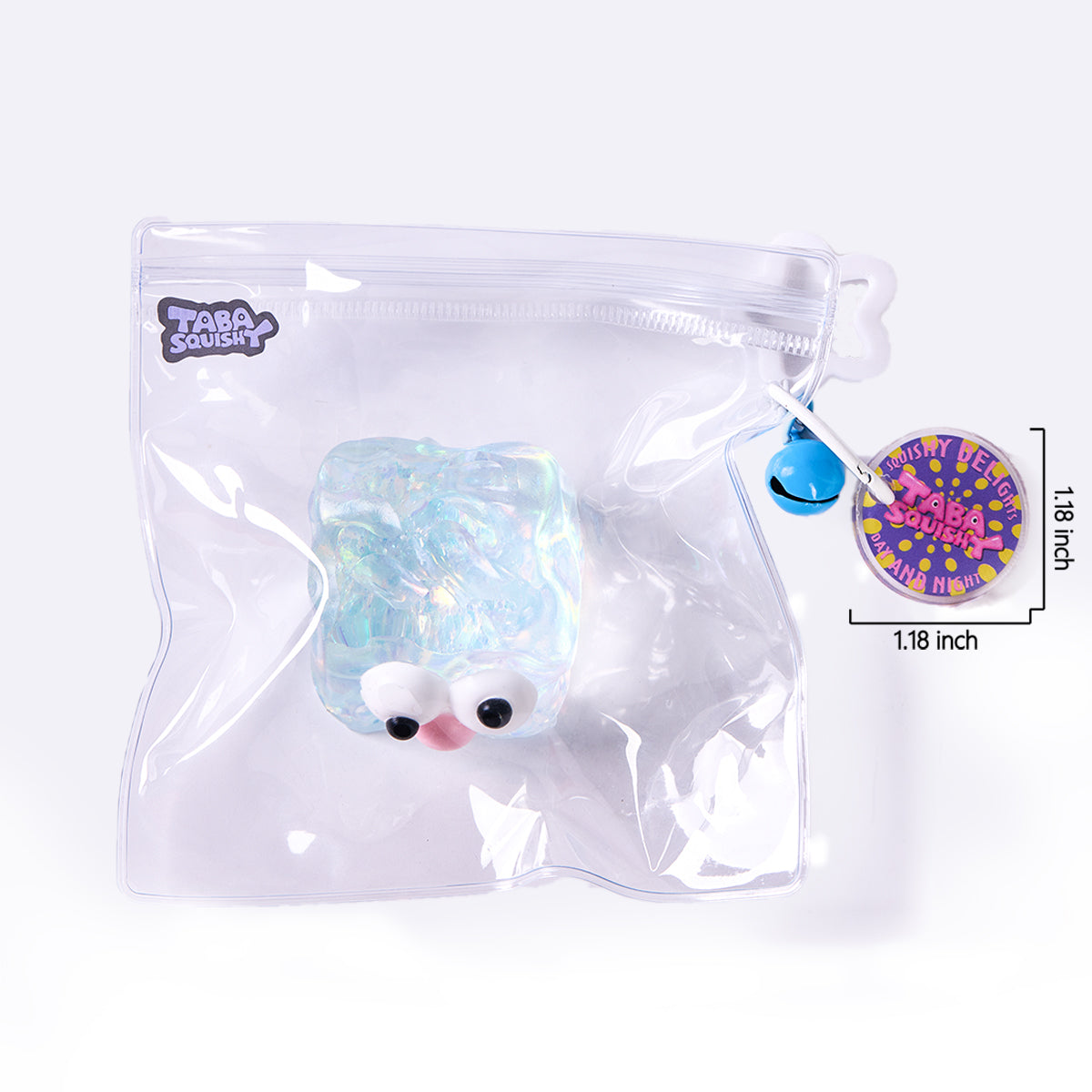 Funny Transparent-colorful Ice Cube Taba Squishy - Image 7