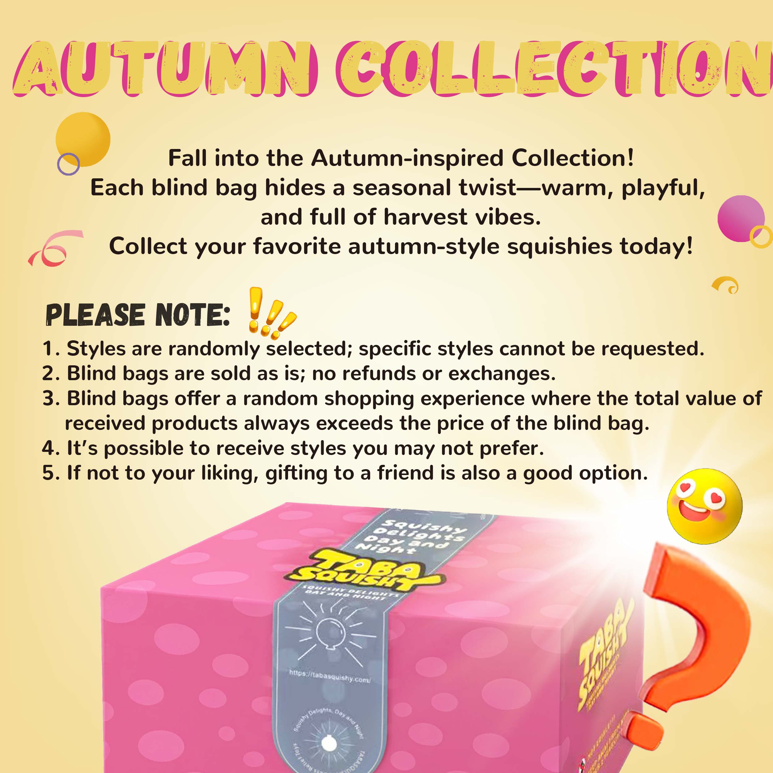 Autumn Blind Bag Taba Squishy - Image 2