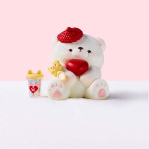 Heart Bear Taba Squishy