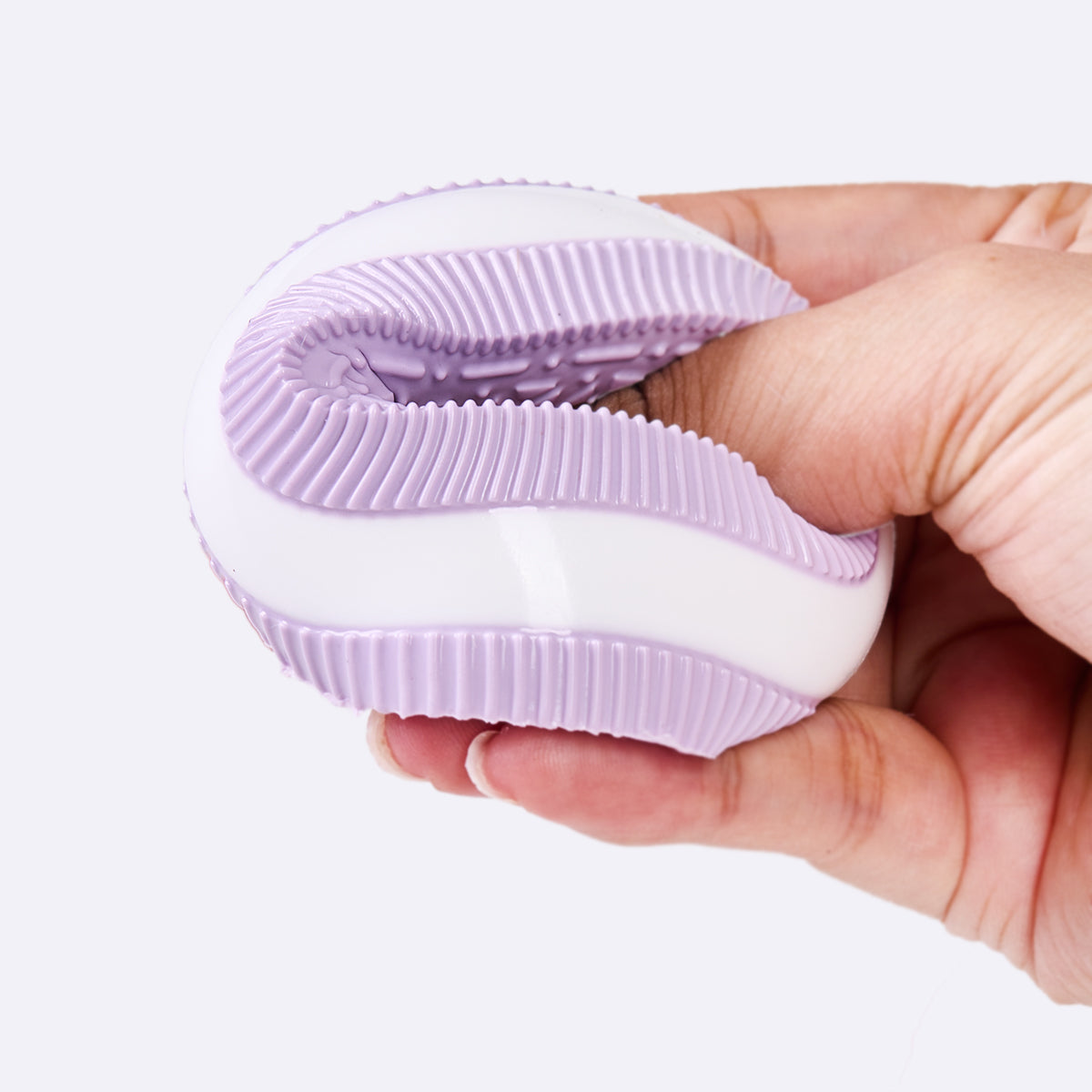 60g Purple-white Sandwich Cookie Taba Squishy - Image 3