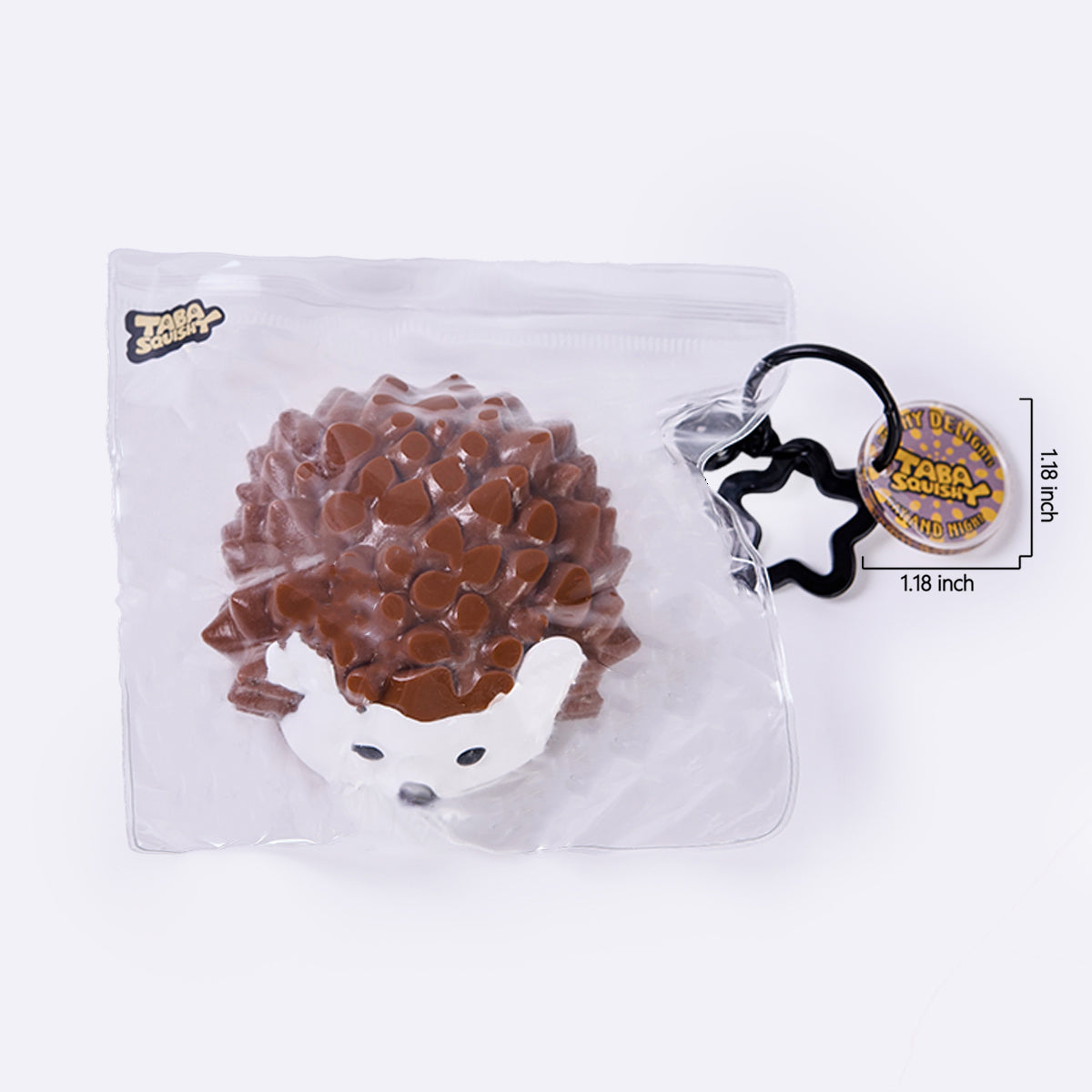 Brown Hedgehog Taba Squishy - Image 6