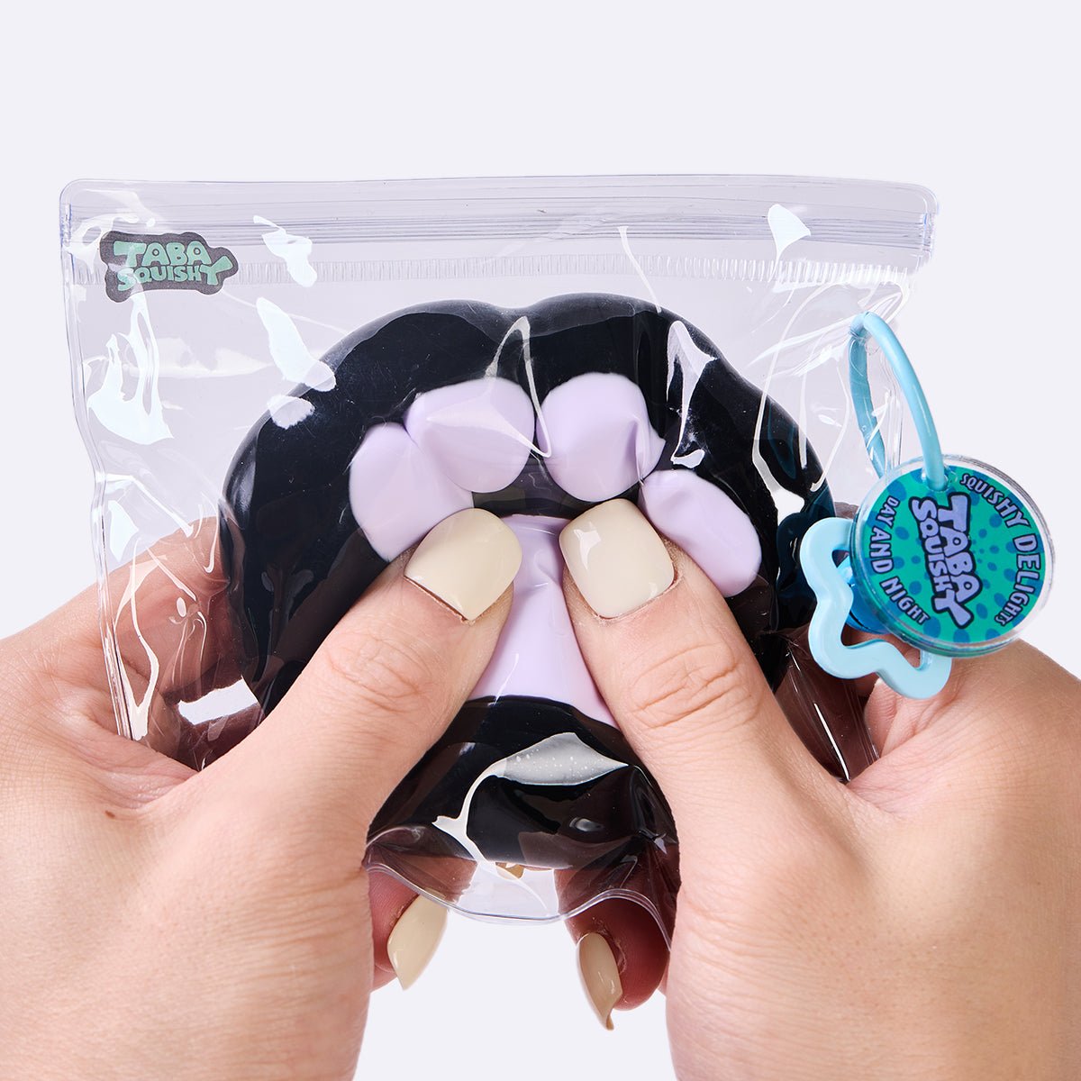 100g Black-purple Paw Taba Squishy - Image 5