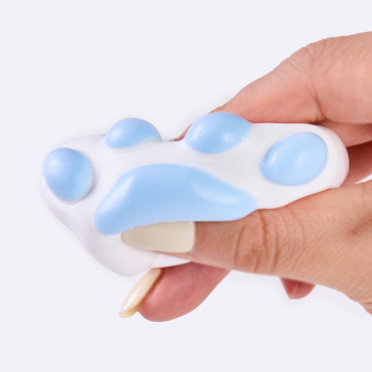 45g White-blue Paw Taba Squishy - Image 2