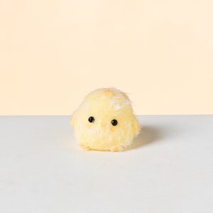 Flocked Mini Yellow Chick Taba Squishy