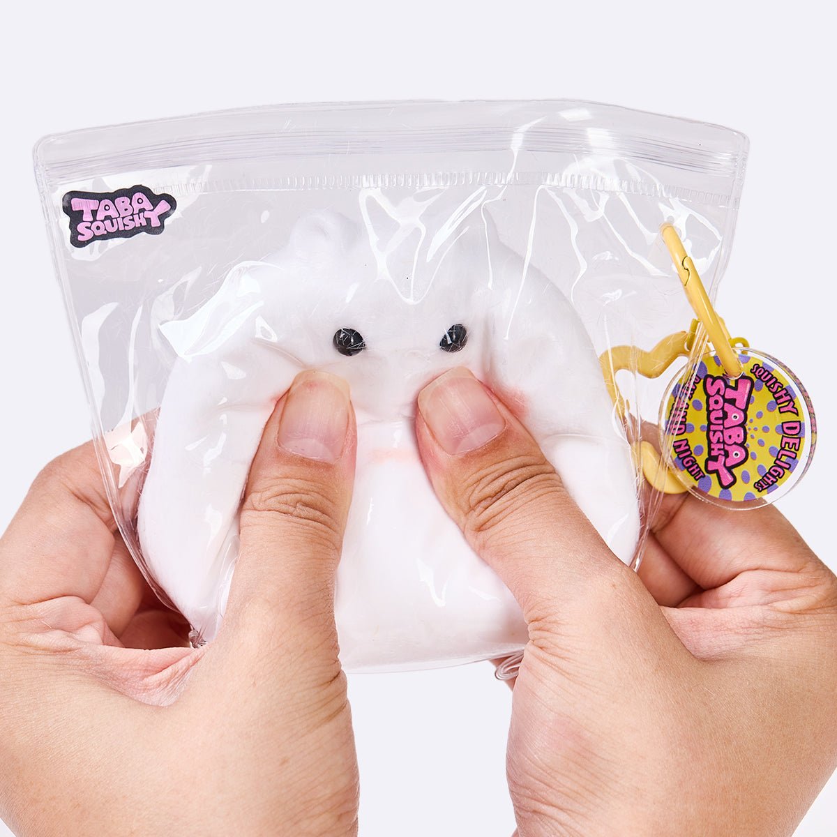 150g White Hamster Taba Squishy - Image 6