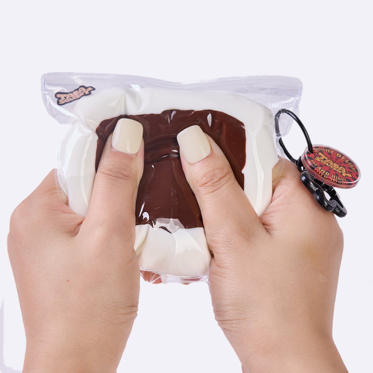 White-Choco Chocolate Taba Squishy - Image 6