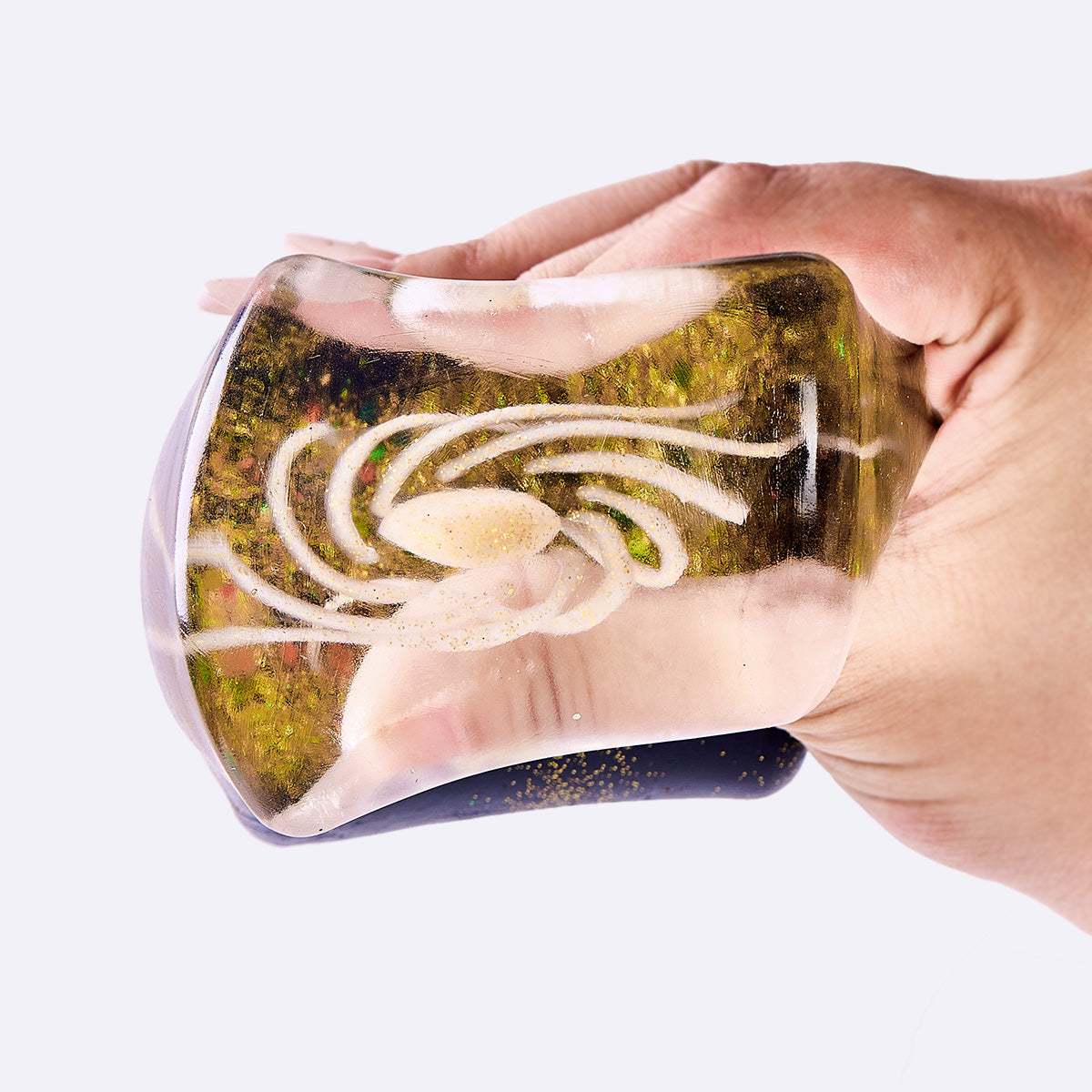 Nested Gold Space Ice Cube Taba Squishy - Image 3
