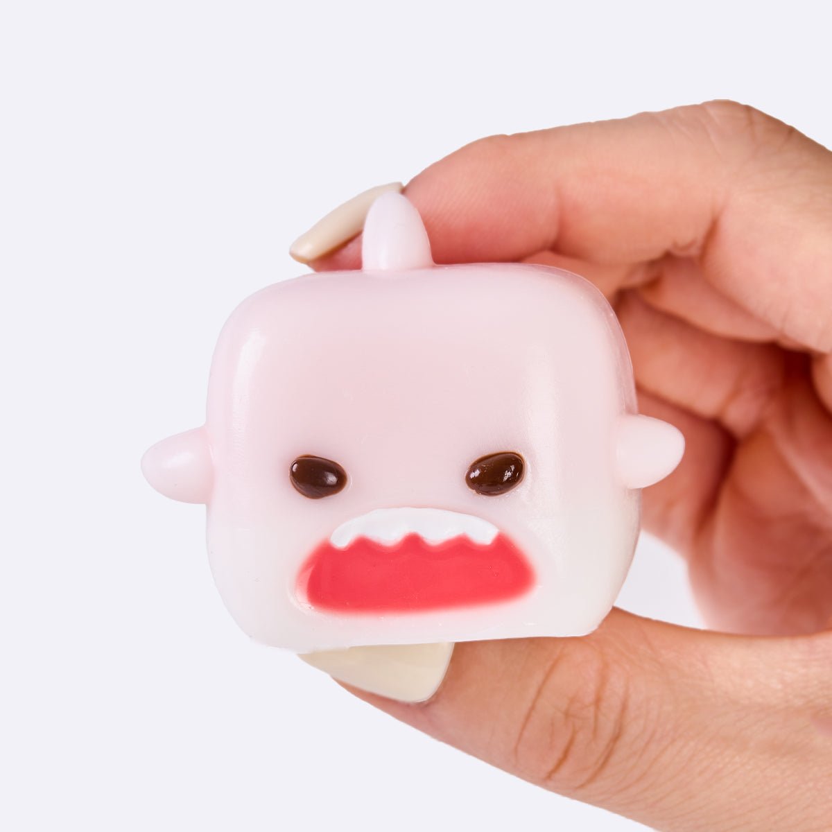 Pink Shark Cube Taba Squishy - Image 4