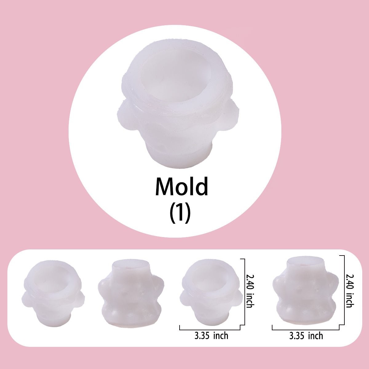 Ghost Taba Squishy DIY Mold Set - Image 3