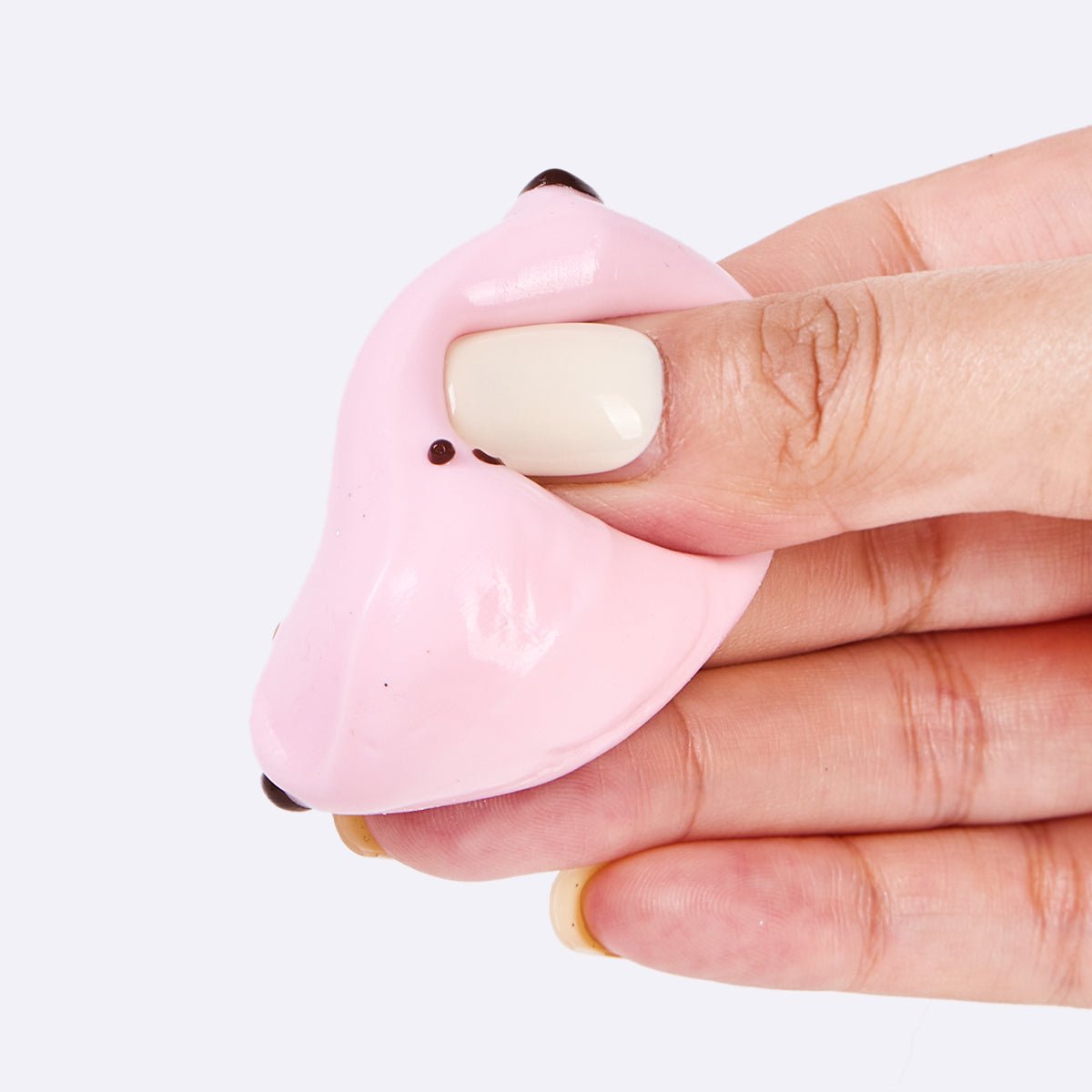 Pink Cute Banana Taba Squishy - Water Like - Image 2