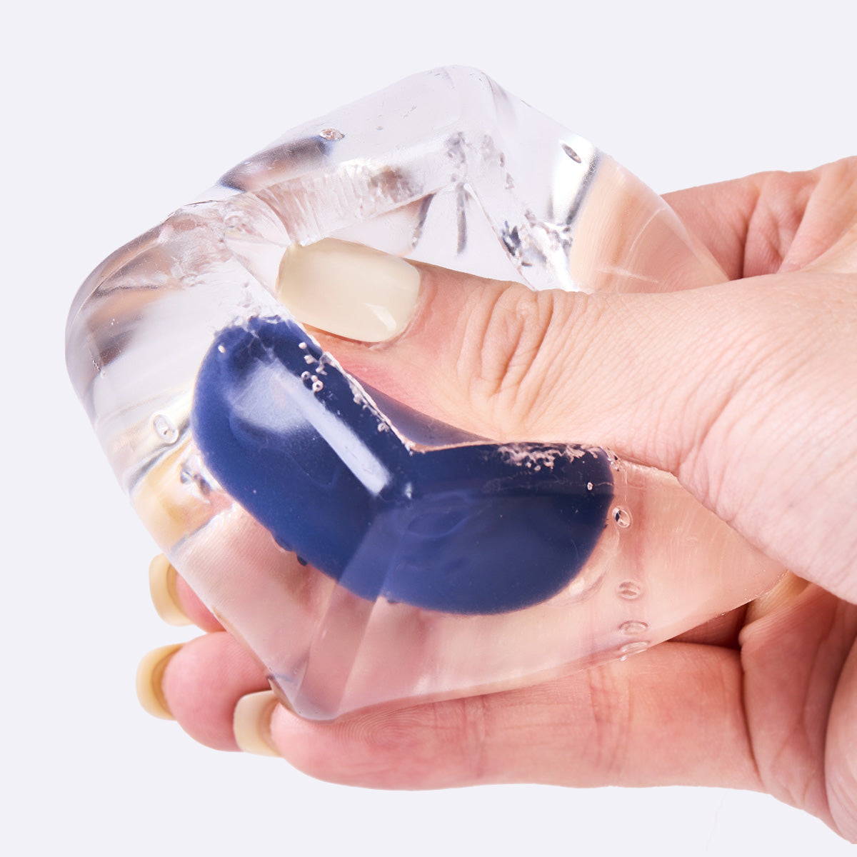 Nested Blueberry Cute Ice Cube Taba Squishy - Image 4