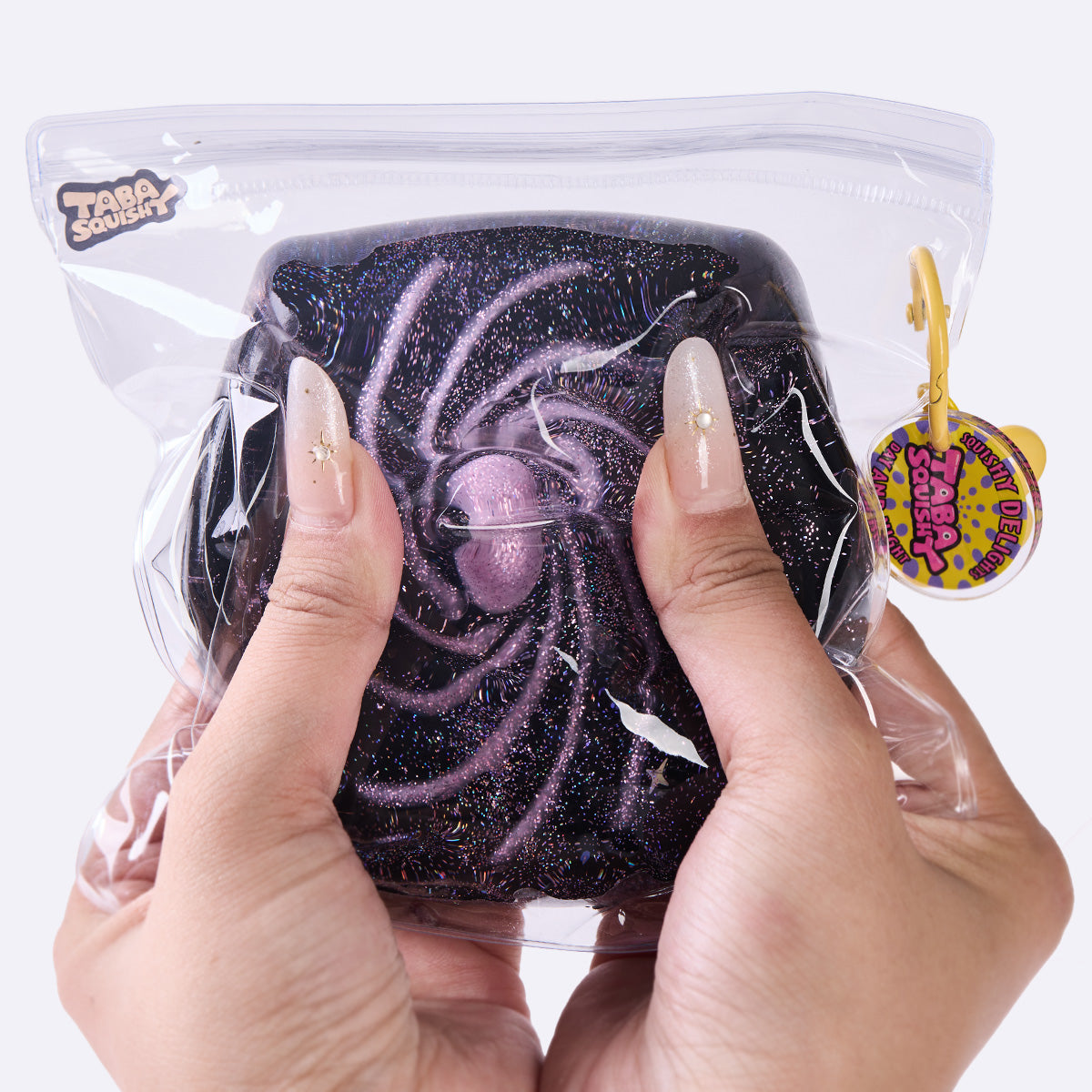 Nested Purple Space Ice Cube Taba Squishy - Image 5