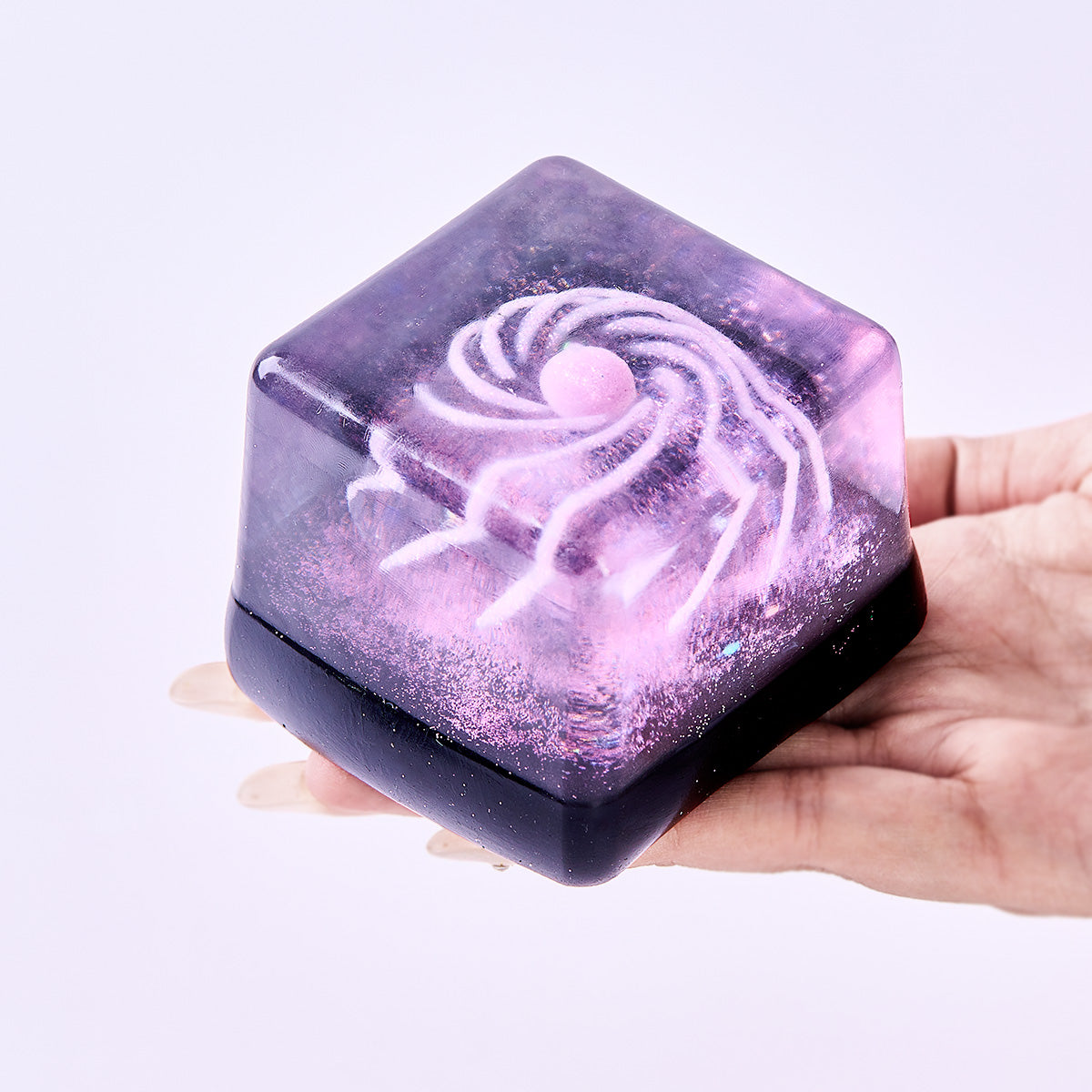 Nested Purple Space Ice Cube Taba Squishy - Image 4