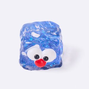 Funny Transparent-blue Ice Cube Taba Squishy