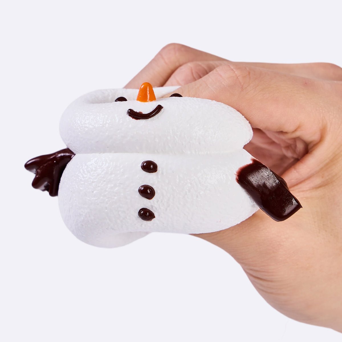 Smiling Snowman Taba Squishy - Image 4