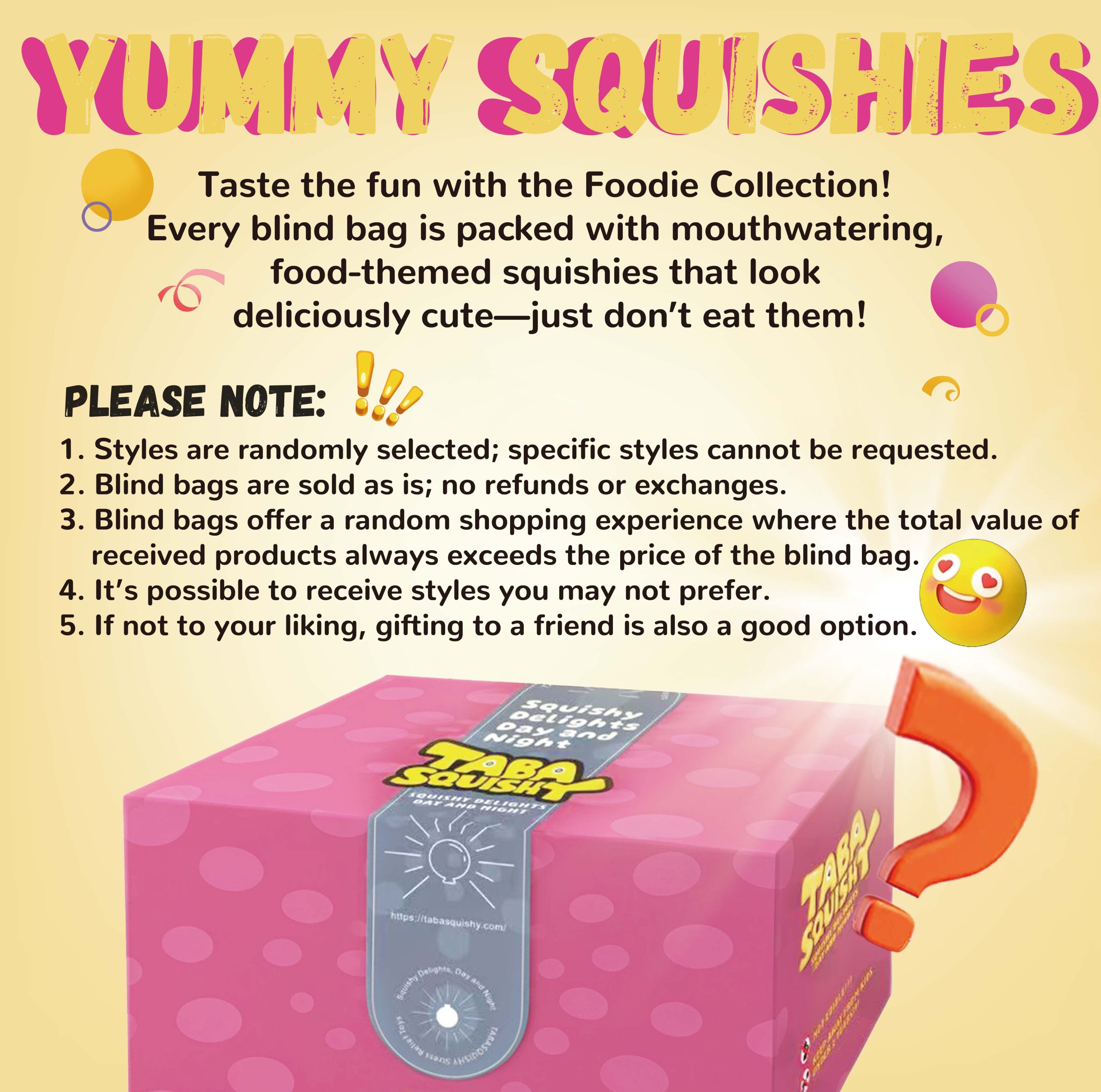 Food Blind Bag Taba Squishy - Image 2