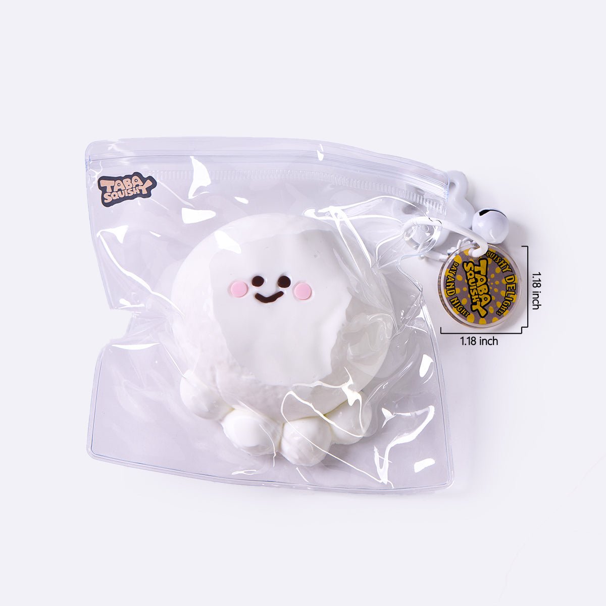 White Octopus Taba Squishy - Image 6