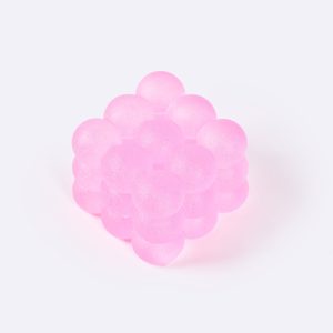 Glitter Pink Ice Cube Taba Squishy