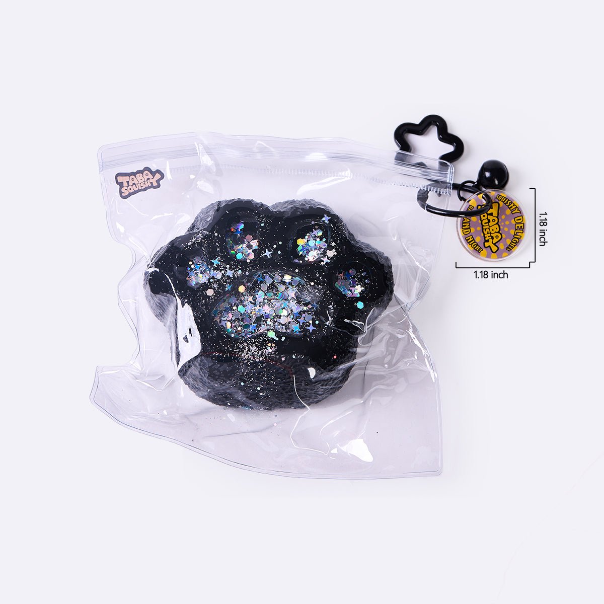 Black Liquid Paw Taba Squishy - Image 5