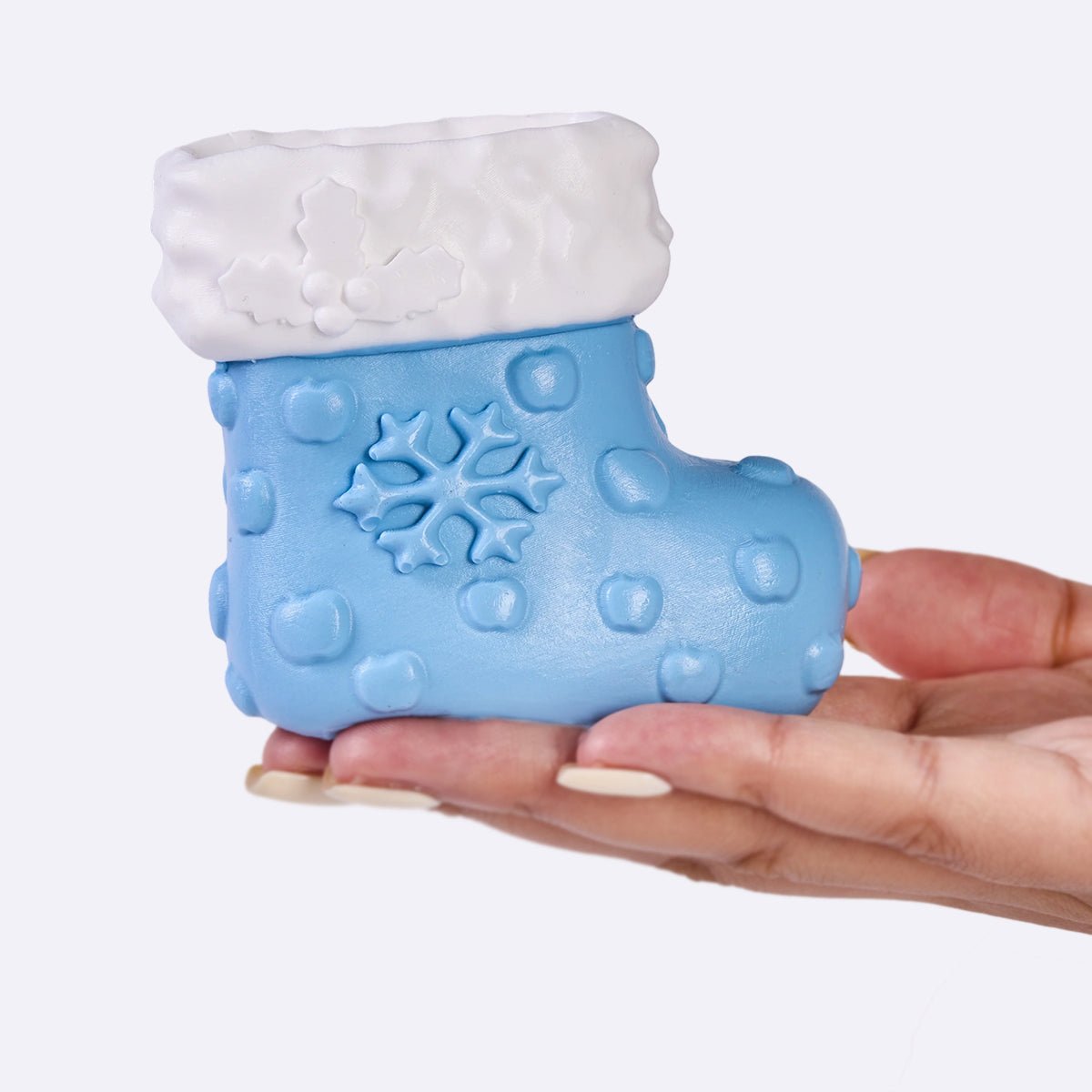 Light Blue Snow Boot Taba Squishy - Image 4