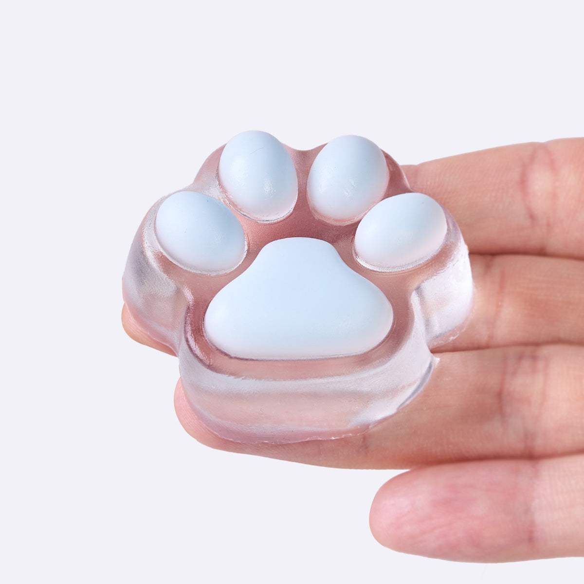 45g Transparent-blue Paw Taba Squishy - Image 3