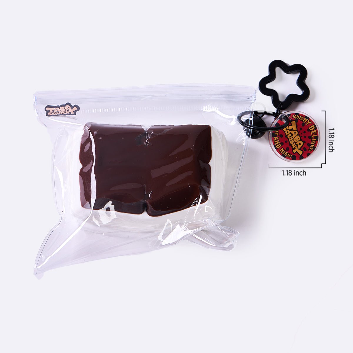 White-Choco Chocolate Taba Squishy - Image 7
