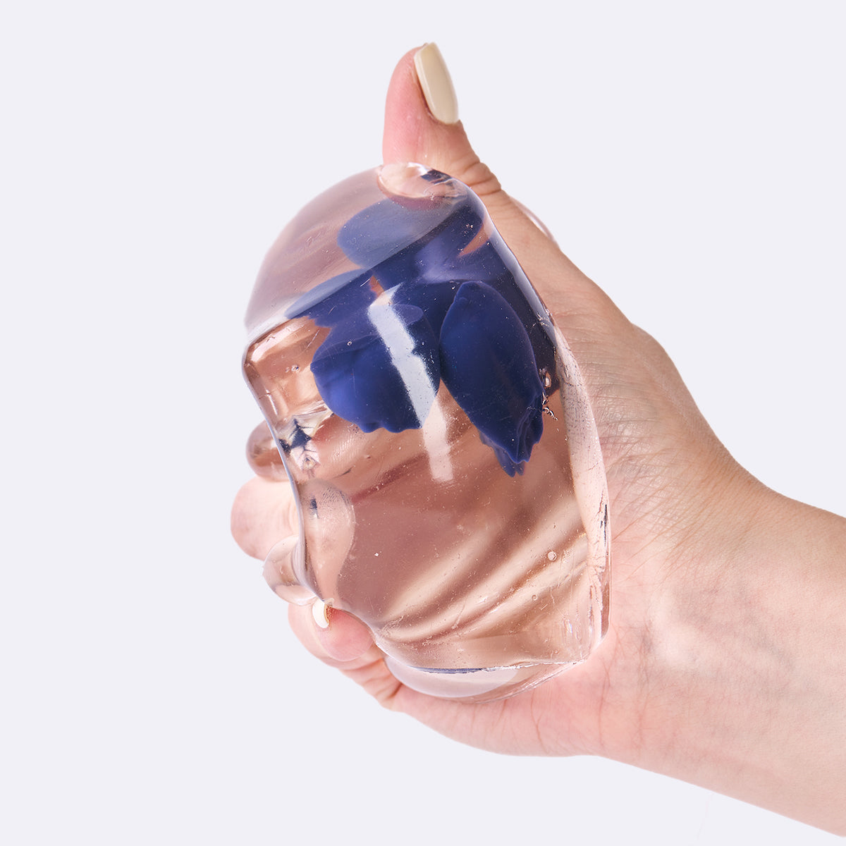 Nested Triple Blueberry Ice Cube Taba Squishy - Image 4