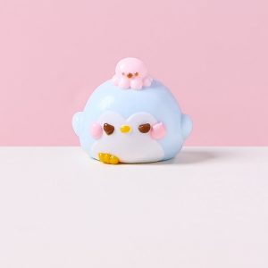 Cute Light Blue Penguin Taba Squishy