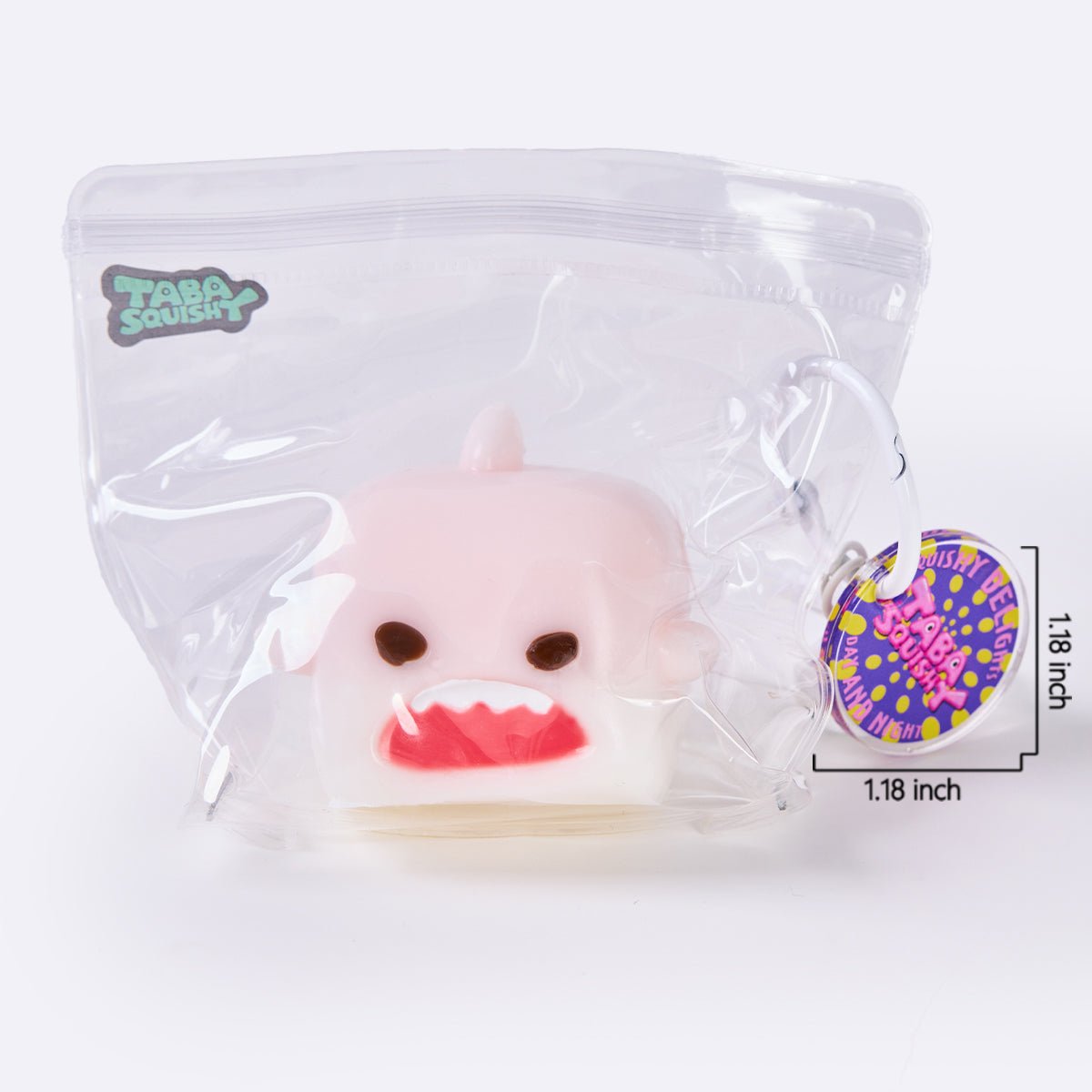 Pink Shark Cube Taba Squishy - Image 6