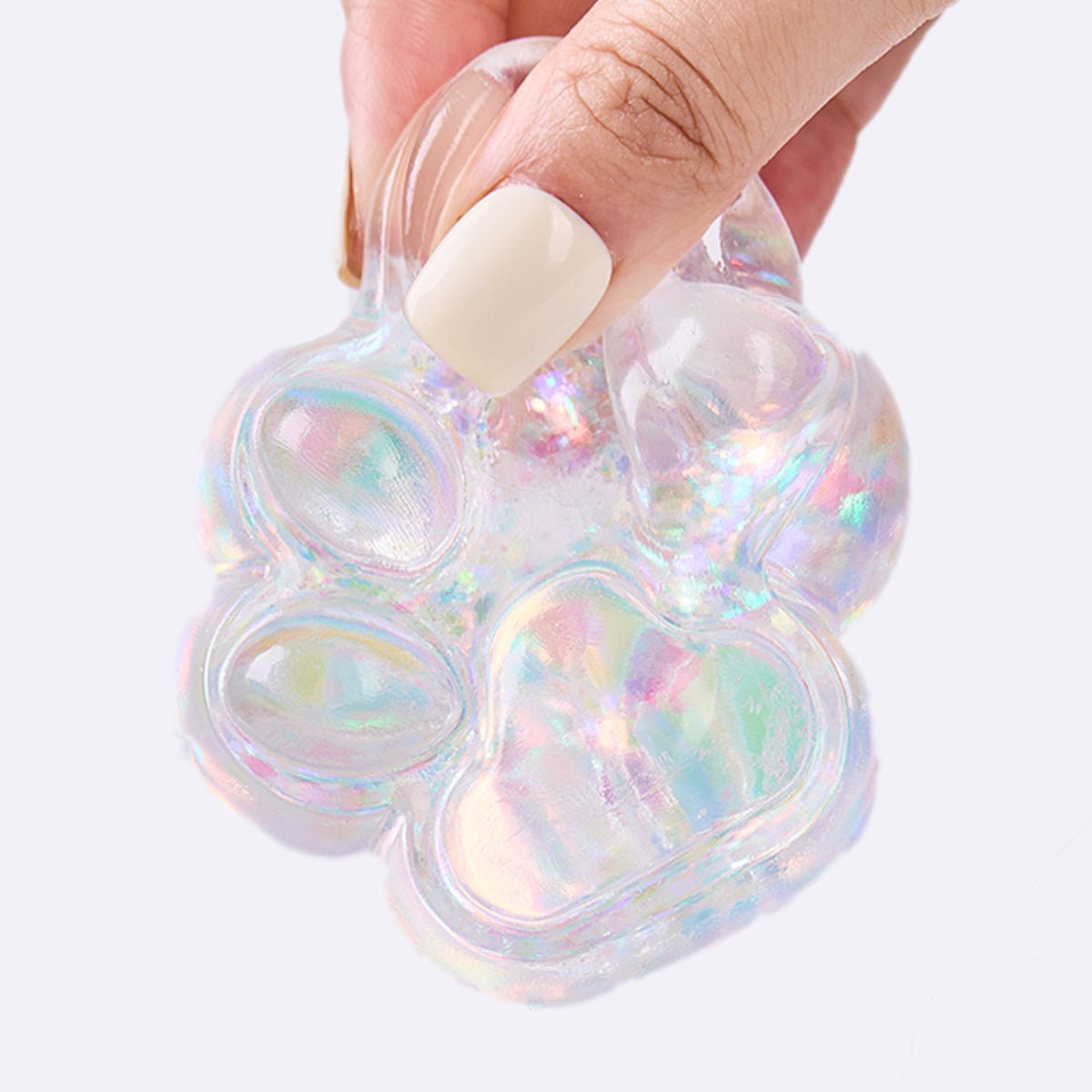 100g Blingbling Clear Paw Taba Squishy - Image 4