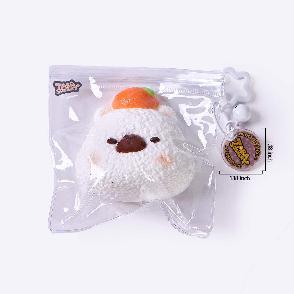White Capybara Taba Squishy - Image 6