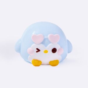 Cute Penguin with Pink Glasses