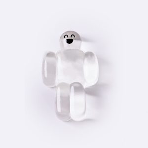 Jumbo Clear Robot Taba Squishy