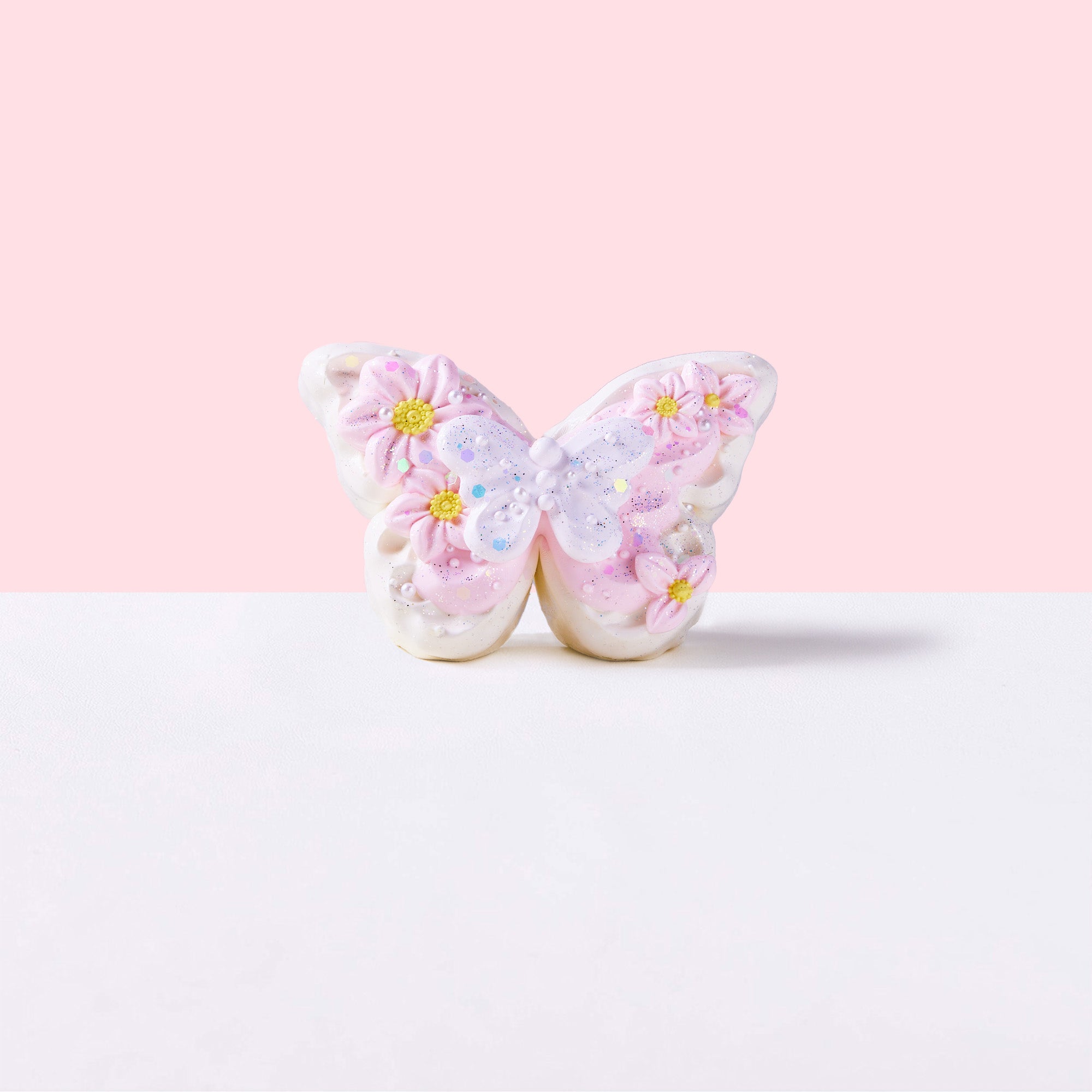Pink Butterfly Taba Squishy