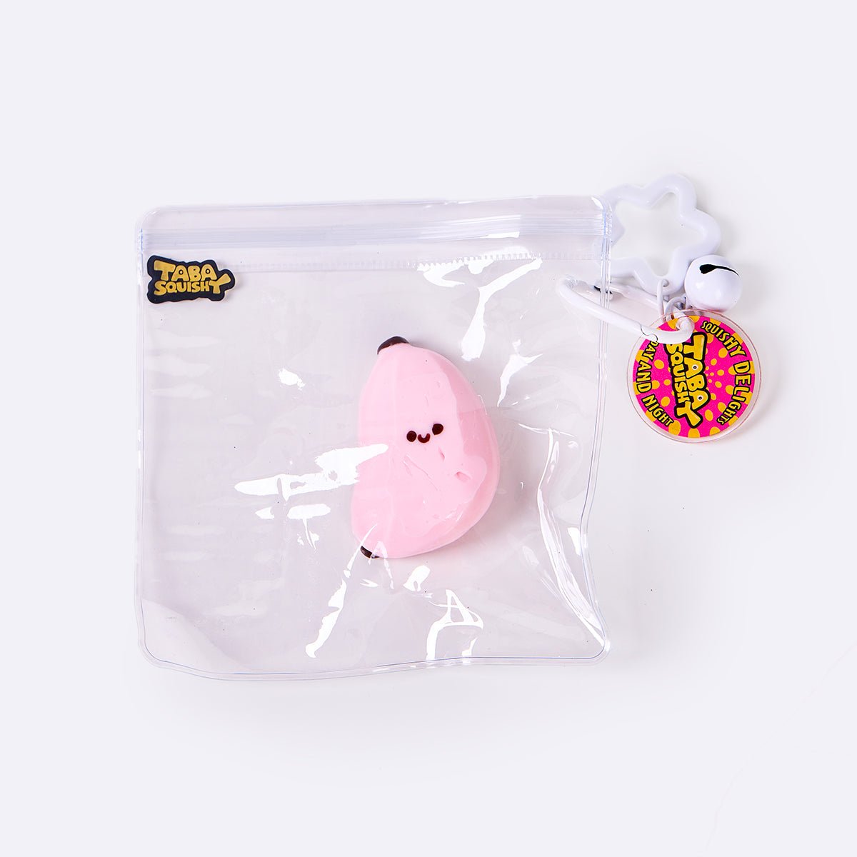 Pink Cute Banana Taba Squishy - Water Like - Image 5