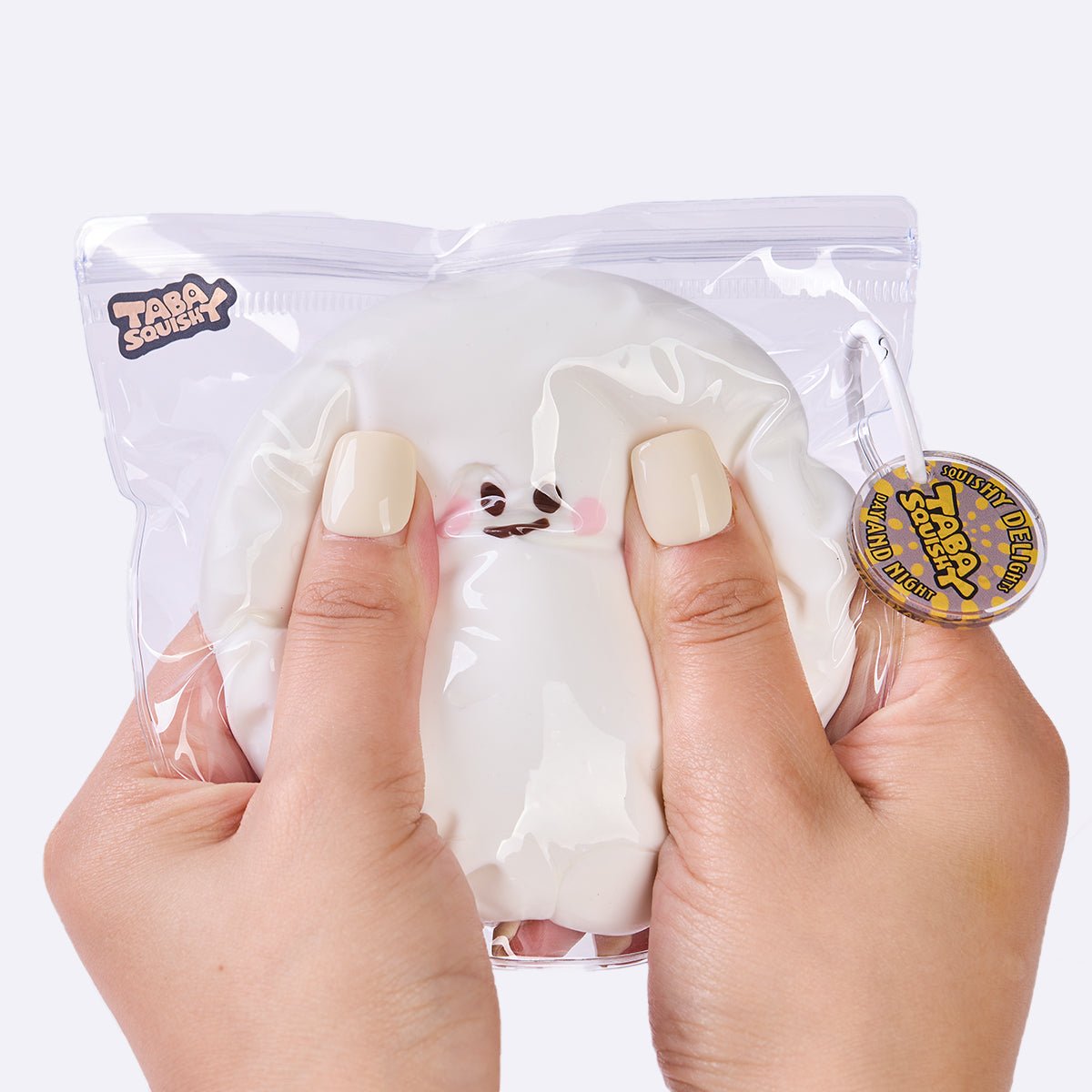 White Octopus Taba Squishy - Image 5
